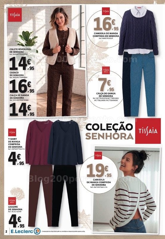 Antevisão Folheto E-LECLERC Bazar Outono Promoções de 15 setembro a 4 outubro